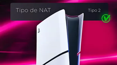Consola PS5 configurada con NAT Tipo 2 para mejorar conexión online.