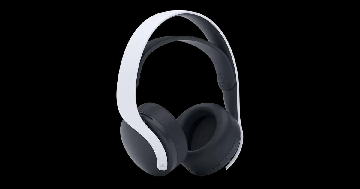 Auriculares inalámbricos PULSE 3D de Sony para PS5, en blanco y negro