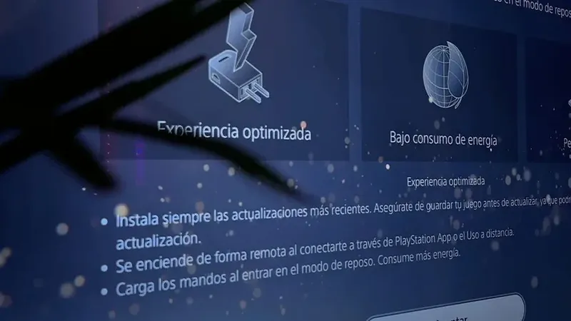 Optimizar la experiencia en ps5