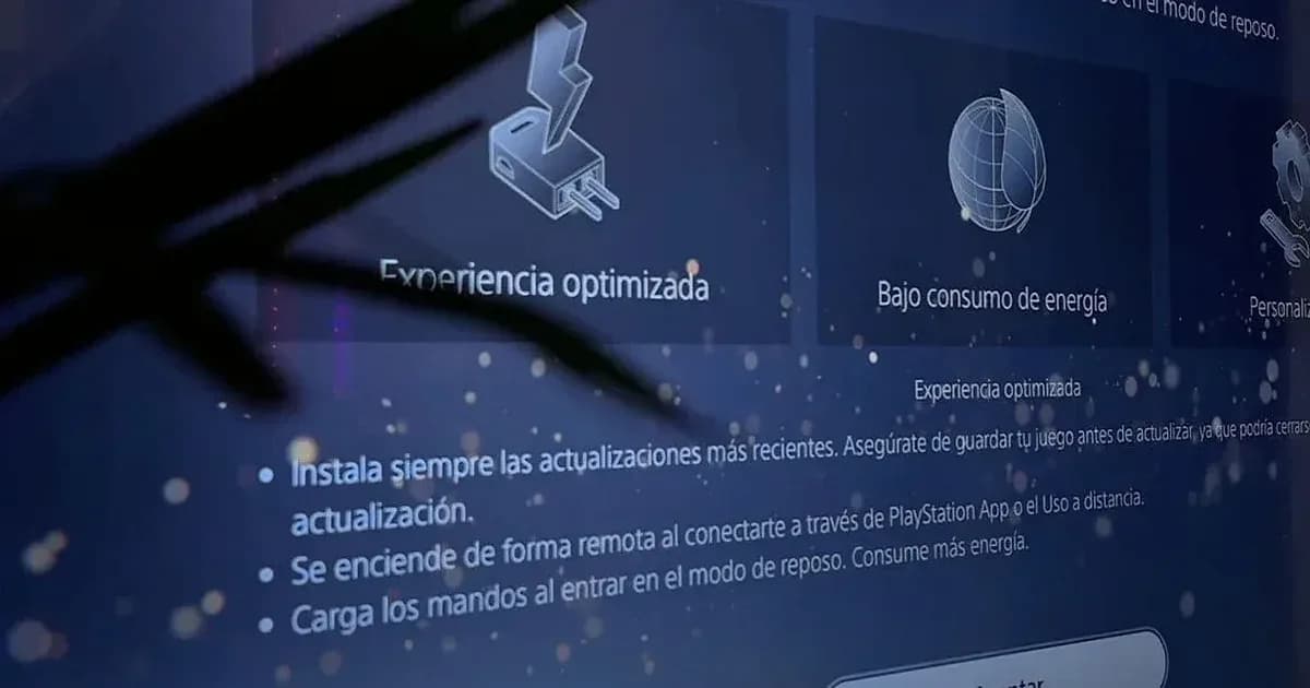 Optimizar la experiencia en ps5