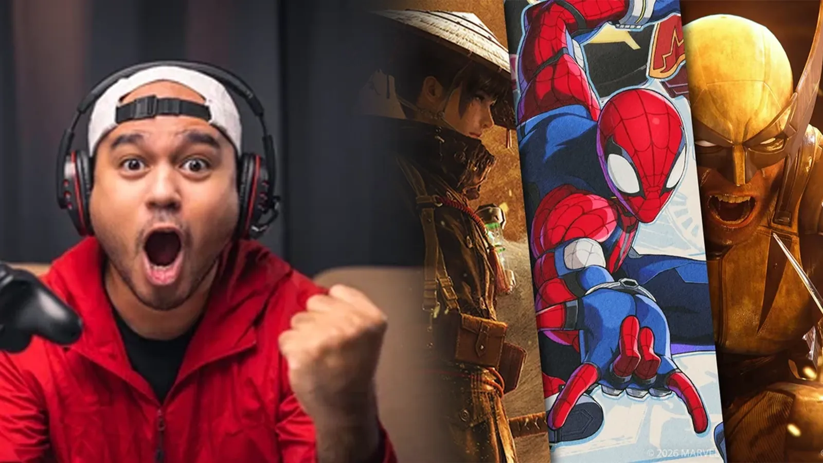10 juegos de PS5 que no deberías perderte en lo que queda de 2026: gamer emocionado con los mejores lanzamientos