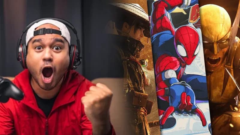 10 juegos de PS5 que no deberías perderte en lo que queda de 2026: gamer emocionado con los mejores lanzamientos