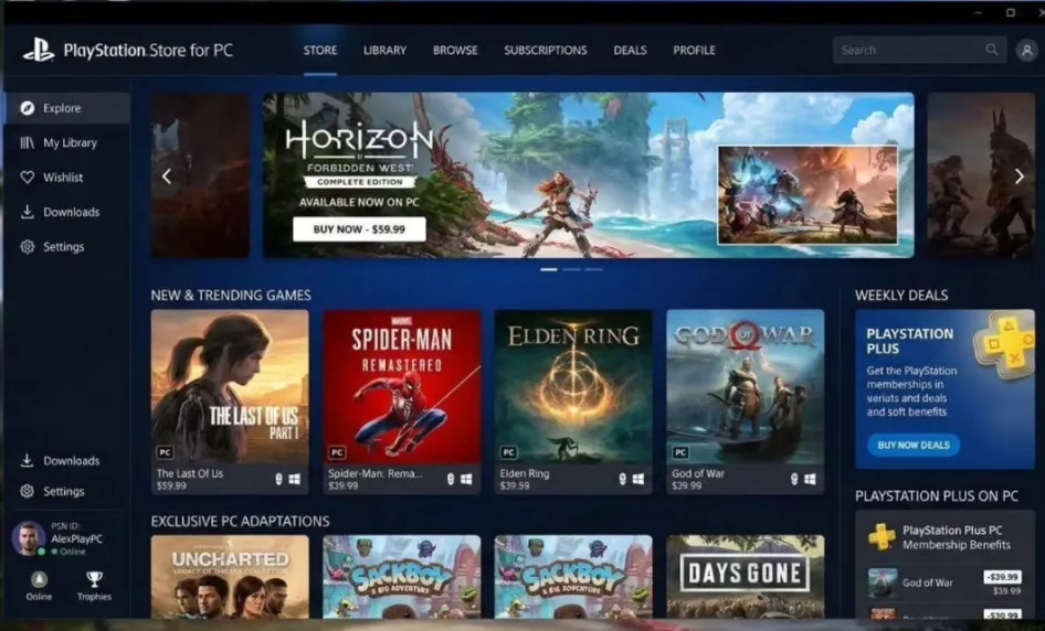 PlayStation prepara su propio Launcher
