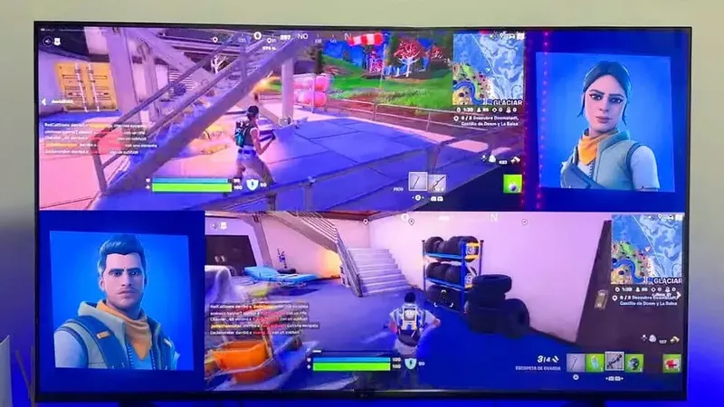 Cómo Jugar Fortnite en Pantalla Dividida: PS5 y Xbox