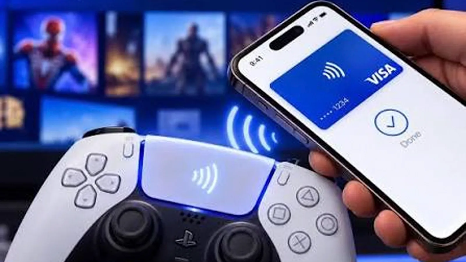 Sony patenta un sistema para pagar en PS5 con el móvil a través del DualSense
