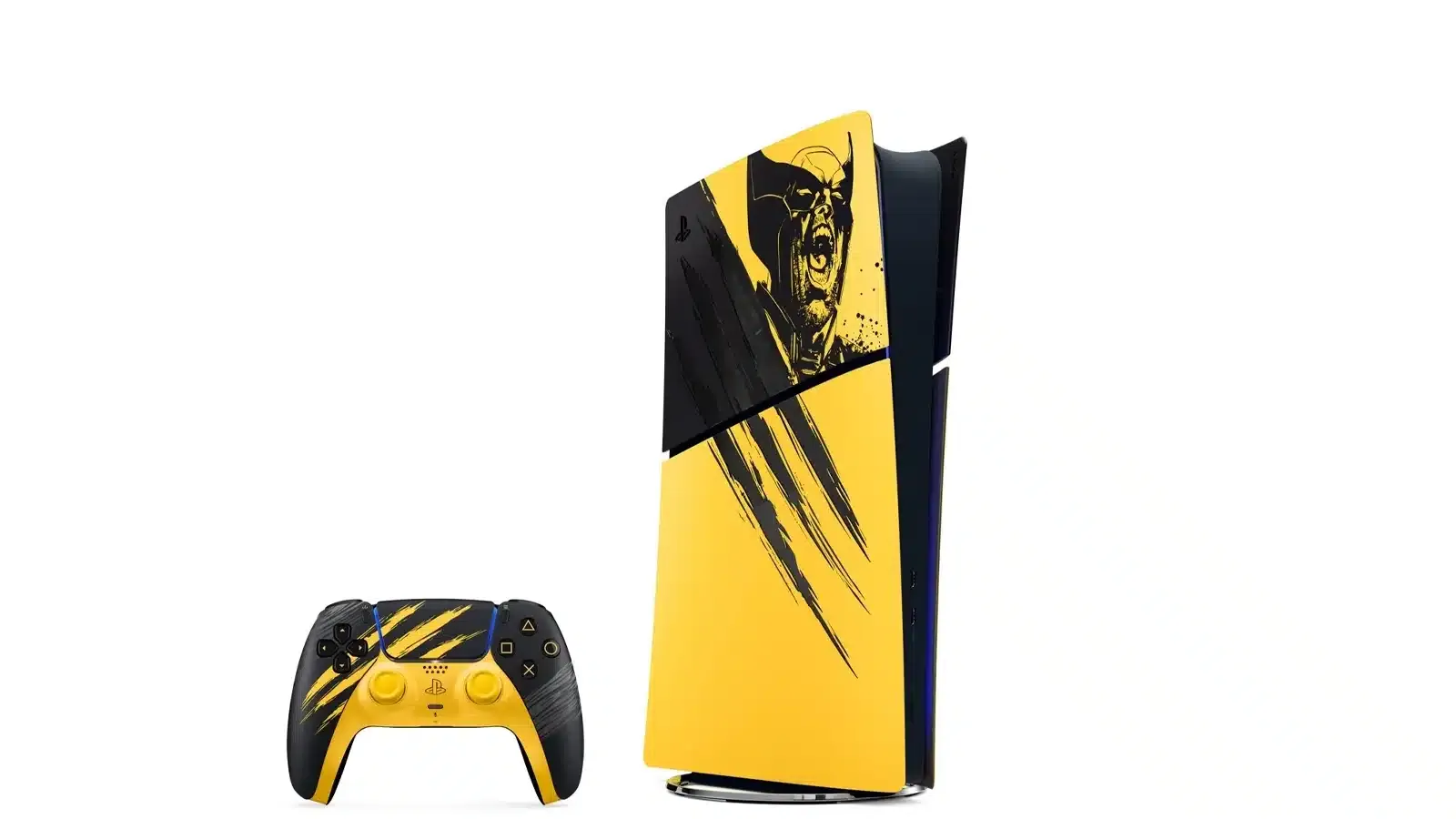 PS5 de Wolverine: la consola, el mando DualSense y las cubiertas especiales