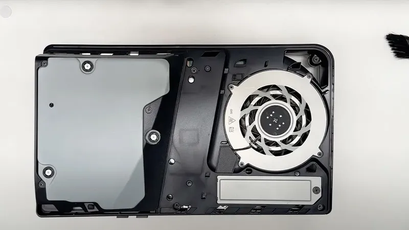 cómo limpiar la PS5 Slim paso a paso