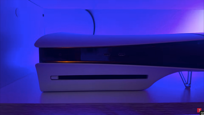 Consola ps5 en modo reposo