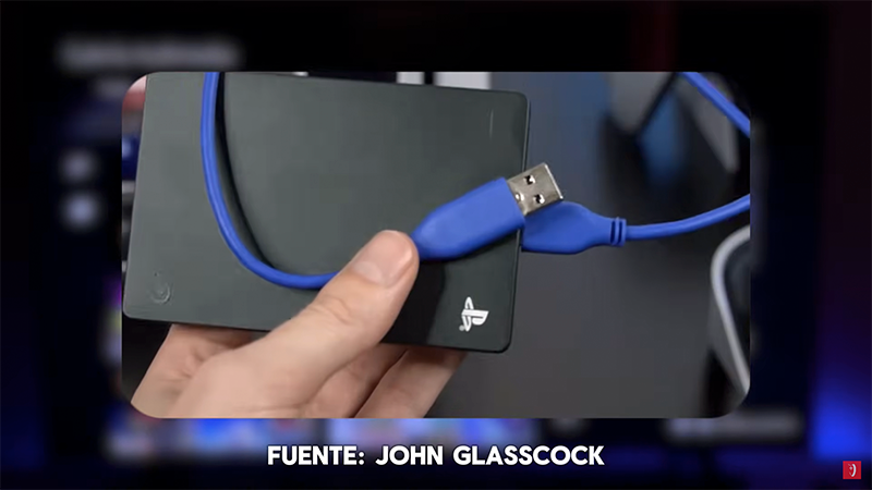 Expulsar disco externo de ps5 de manera incorrecta