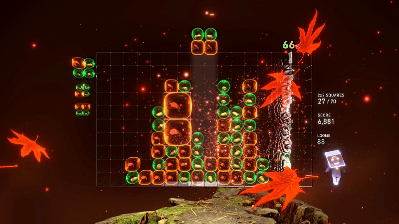Lumines Arises Un rompecabezas que se juega con el alma